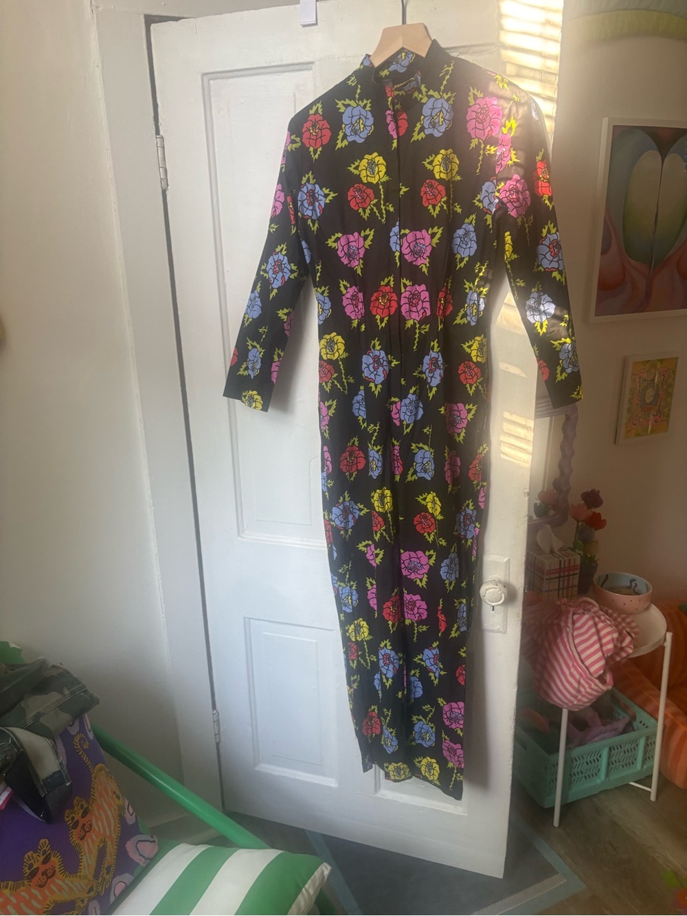Nooworks Devo Suit Roses Print